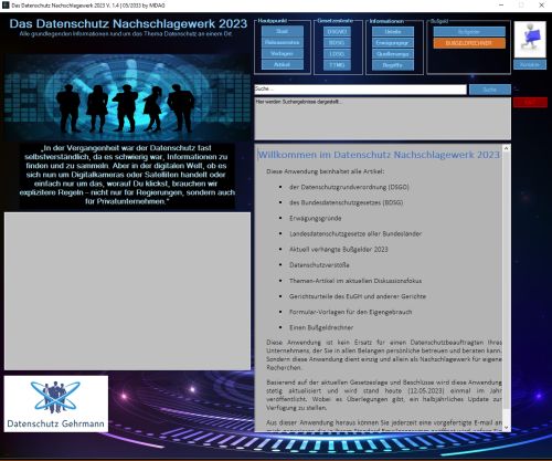Das Datenschutz Nachschlagewerk 2023
